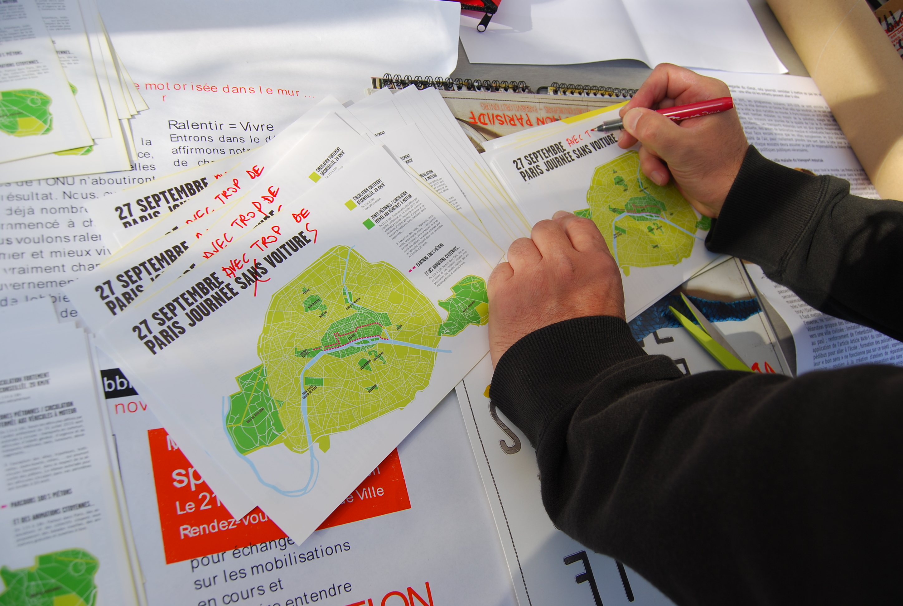 Día sin auto en París: una iniciativa ciudadana frustrada