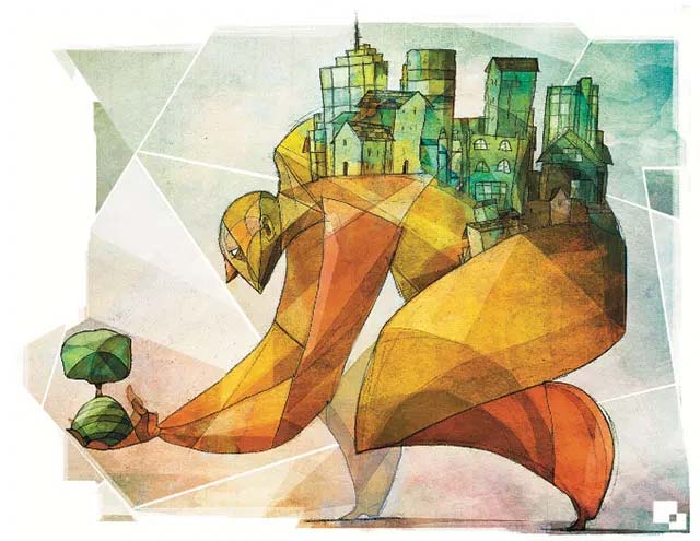 Los espacios verdes y azules de las ciudades I